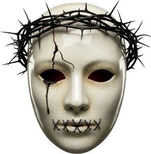 The briar-crowned porcelain mask of Briarghast